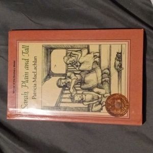 One hard cover of Sarah,plain and tall by Patricia MacLachlan